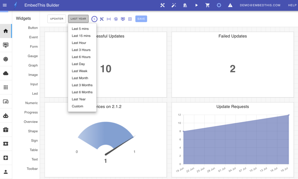 Builder Dashboard